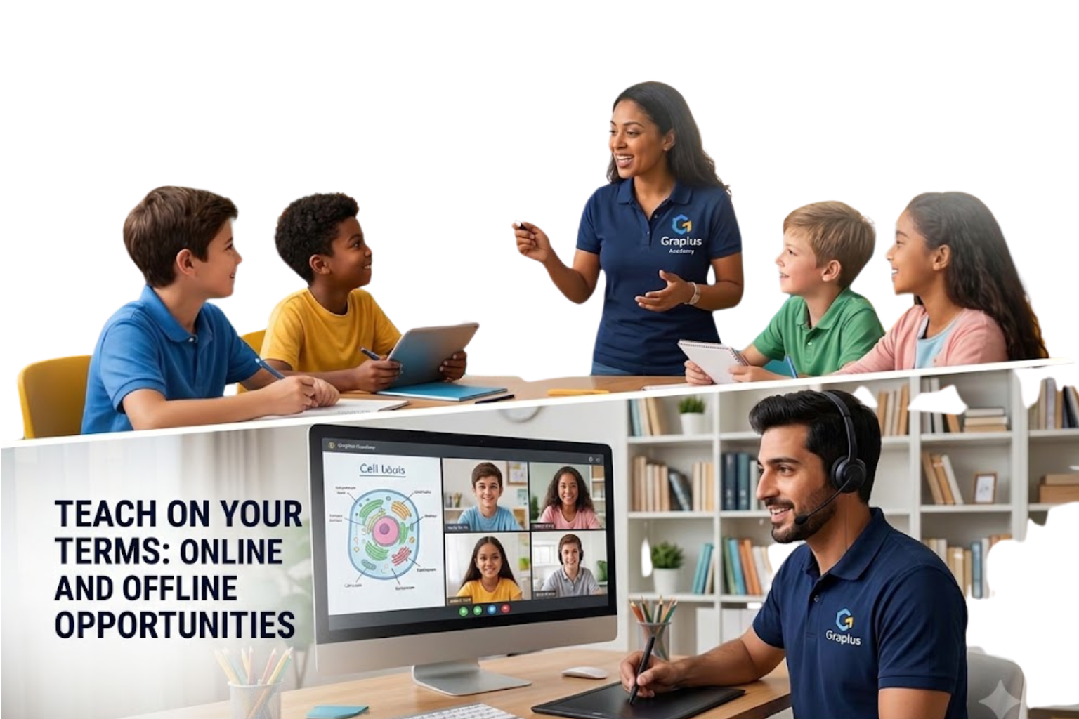 Students learning